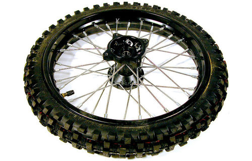 14" COMPLETE WHEEL FOR PITBIKE AND MINI CROSS